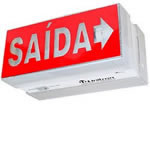 Imagem Luz de Saida de Iluminação de Emergência